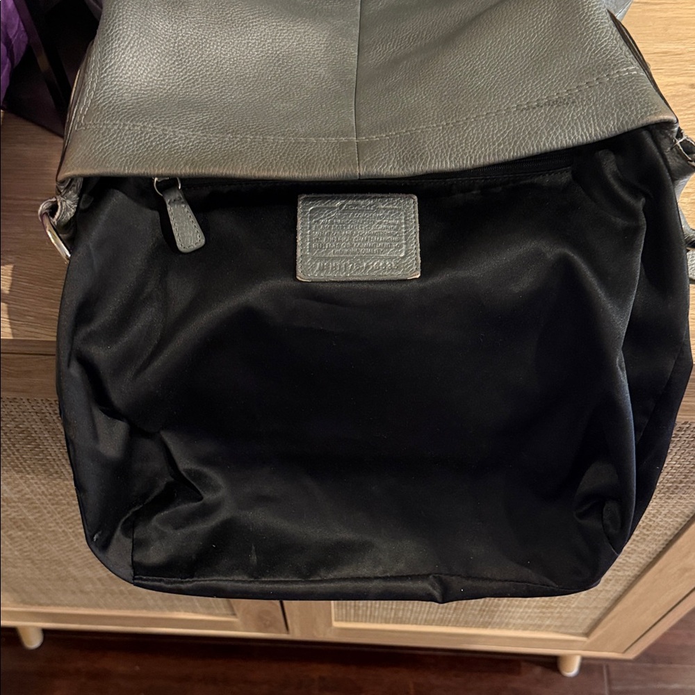 Coach Penelope Hobo Shoulder Bag Gray/Silver - Picture 8 of 11